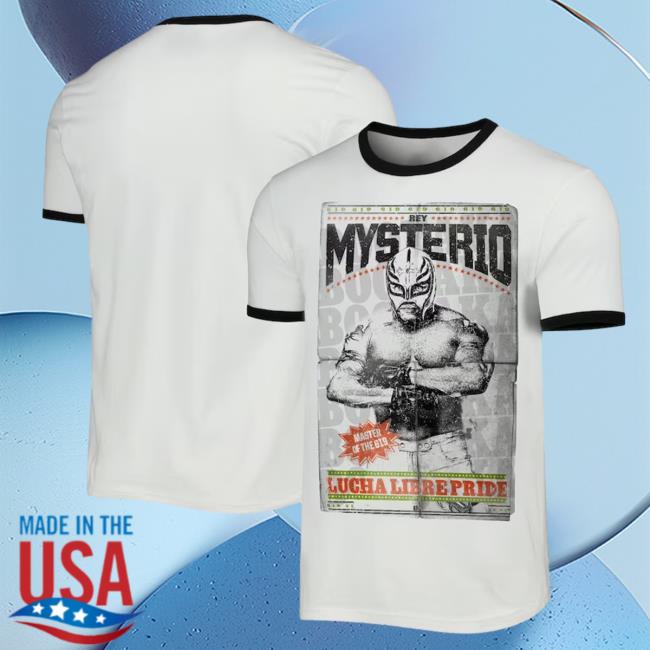 Wwe Rey Mysterio Lucha Libre Pride Ringer Shirt