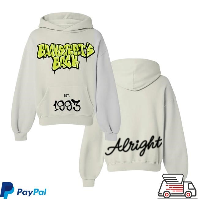 Backstreet's Back Graffiti Hoodie – Backstreet Boys Store