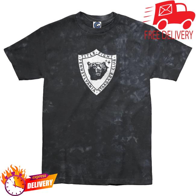 Official Title Fight Pennsylvania Stargazer Club Tee Shirt