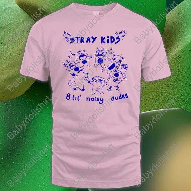 Stray Kids 8 Lil Noisy Dudes Long Sleeve T Shirt