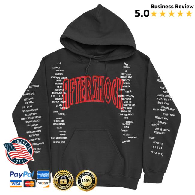 Aftershock 2023 Shop Store Merch Danger Sweatshirt