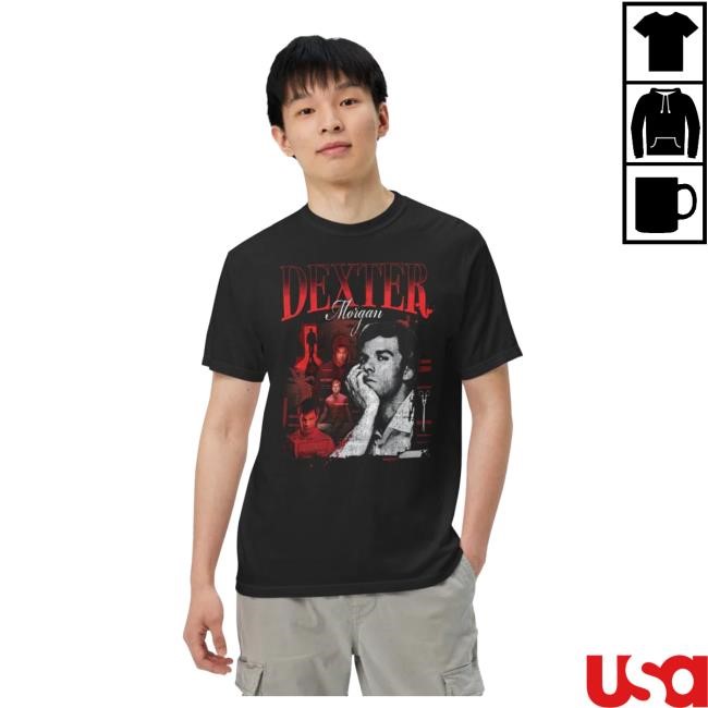 Official Paramount Shop Dexter Heartthrob Comfort Colors Unisex Shirts