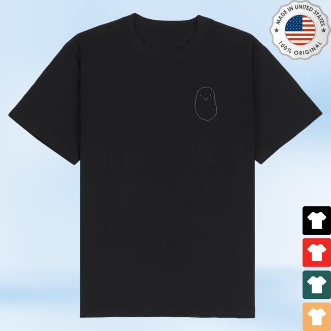 Official Happy Potato Merch Burnt Potato Icon Hoodie