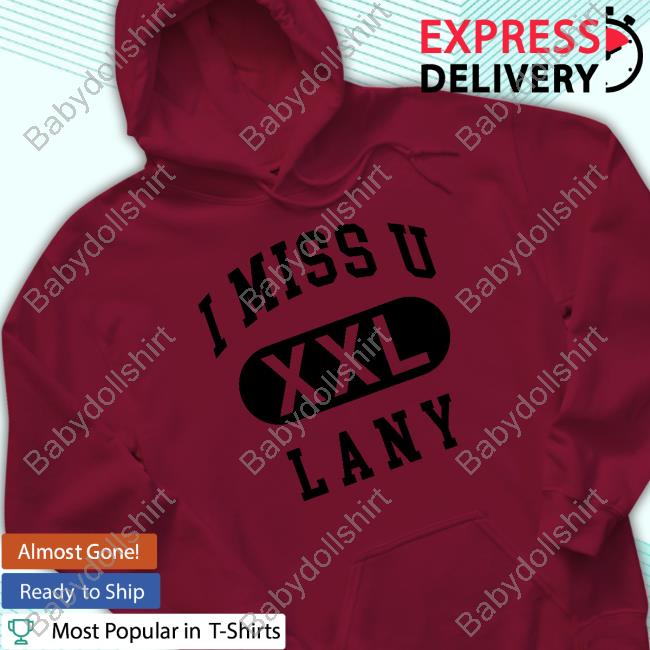 Lany Merch I Miss U XXL Tee Lanymerch Lany I Miss U XXL Tee