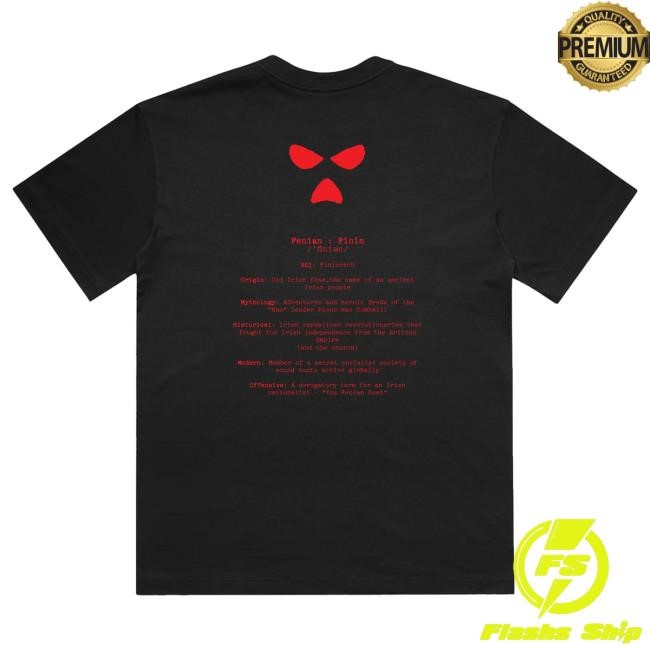 Fenian Tee By Kneecap Streetwear Style
