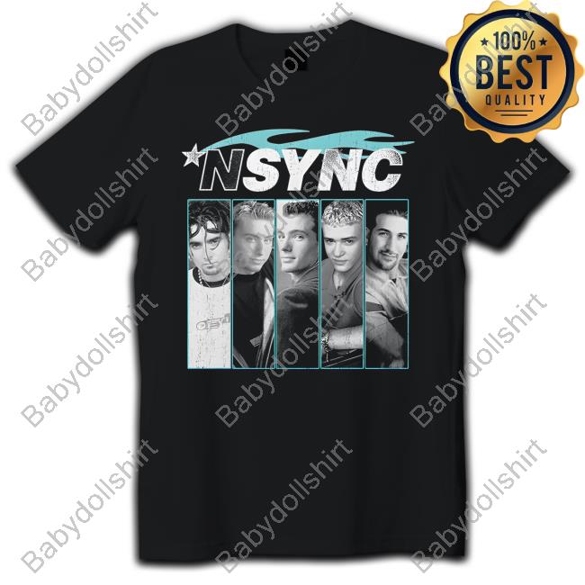 NSYNC Merch Shop Here We Go Crewneck Sweatshirt