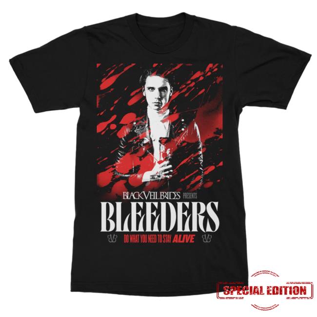 Black Veil Brides Merch Stay Alive Tour T-Shirts