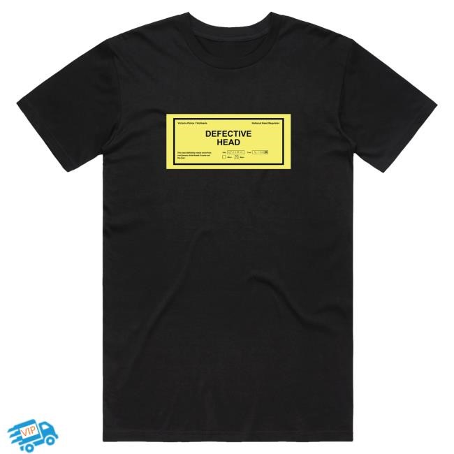 Official Benny Surge Merch Defective Head Top Shirt