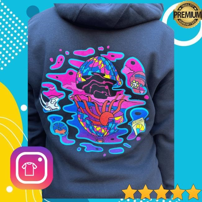 Official Meow Wolf Store Shop Merch MeowWolf Balloon Fiesta 2024 Zip Hooded Sweatshirt Meow Wolf Apparel Clothing