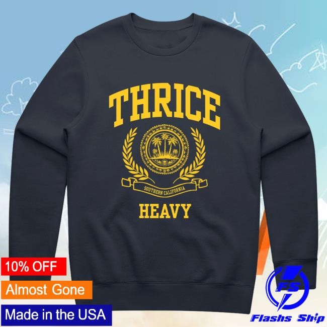 Official Thrice Merch Thrice Heavy Sweater