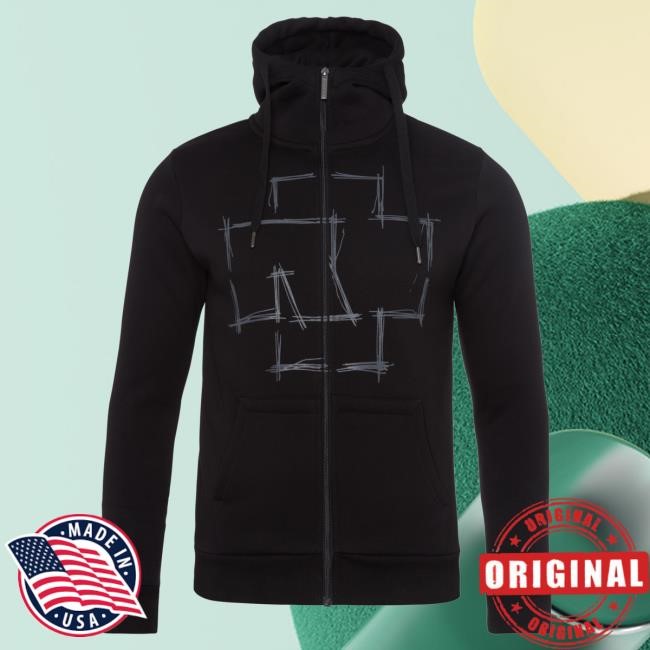 Official Rammstein Merch Store Rammstein Full Zip Pull Over Hoodie ”Im Namen des Herren”