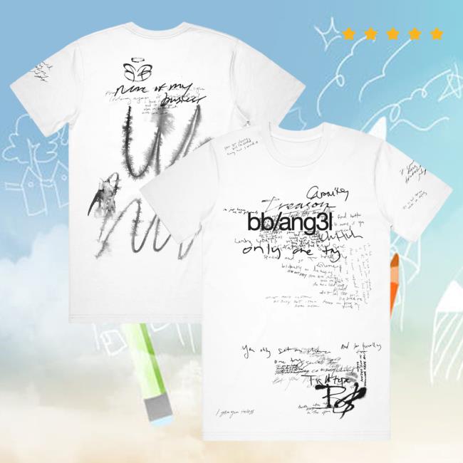 Official Tinashe Merch Store Tinashe Bb/Ang3l White Shirt