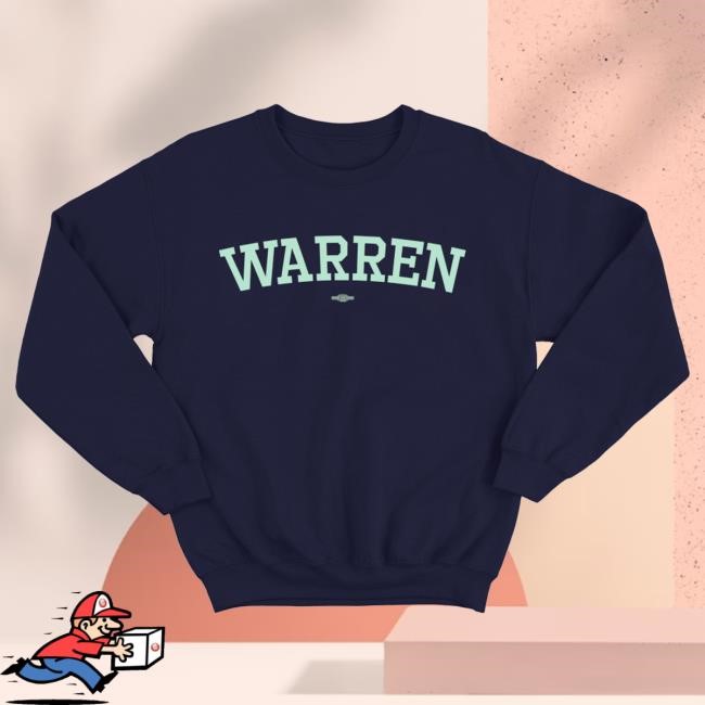 Official Elizabeth Warren Shop Merch - Warren Collegiate Crewneck
