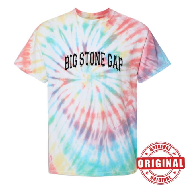 Official Hometown Apparel Clothing Merch Big Stone Gap Virginia Varsity Tie-Dye T-Shirts Tie Dye Prism