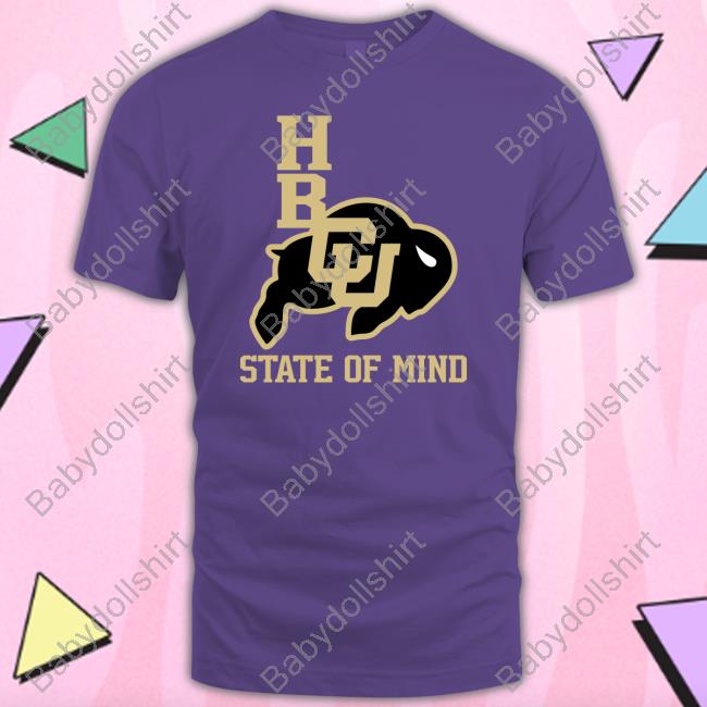 Official Chamelio Salamander Colorado Buffalos HBCU State Of Mind T Shirt