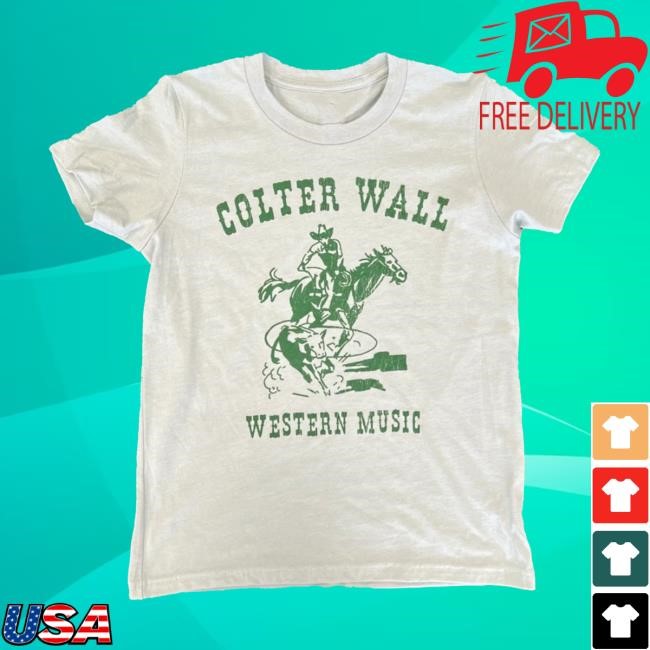 Colter Wall Western Music Youth T Shirt Colter Wall Merch