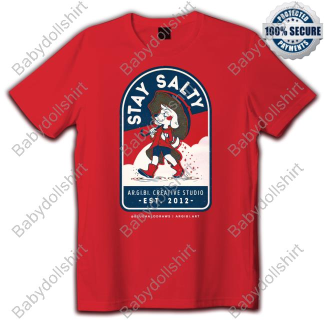 Stay Salty Argibi Creative Studio T-Shirt