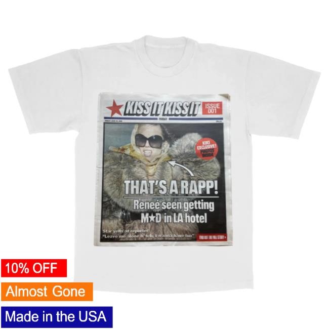 Official Complex Shop Renee Rapp Tabloid New Shirt Reneé Rapp