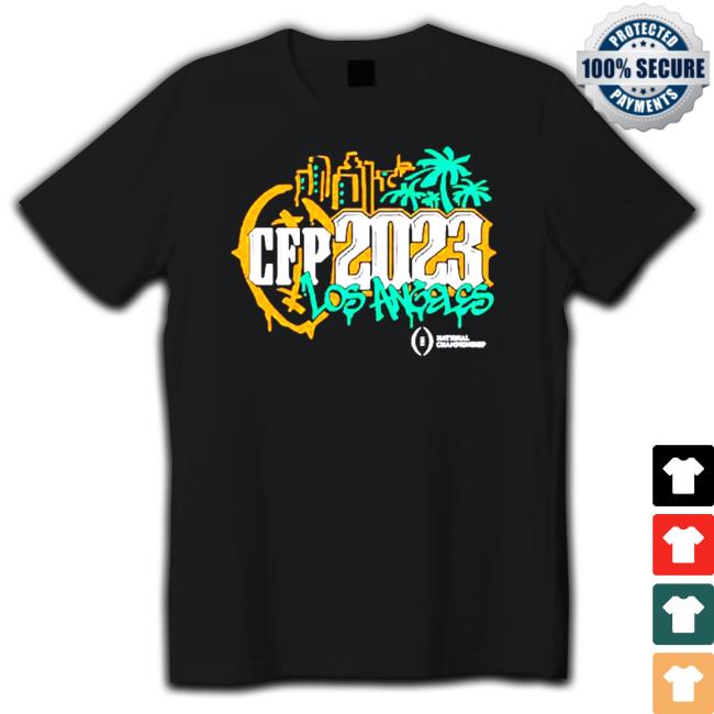 Awesome college Football Playoff 2023 Los Angeles T-Shirt