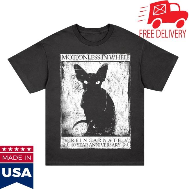 Reincarnate Sphynx Shirt Motionless in White Store MIW Merch