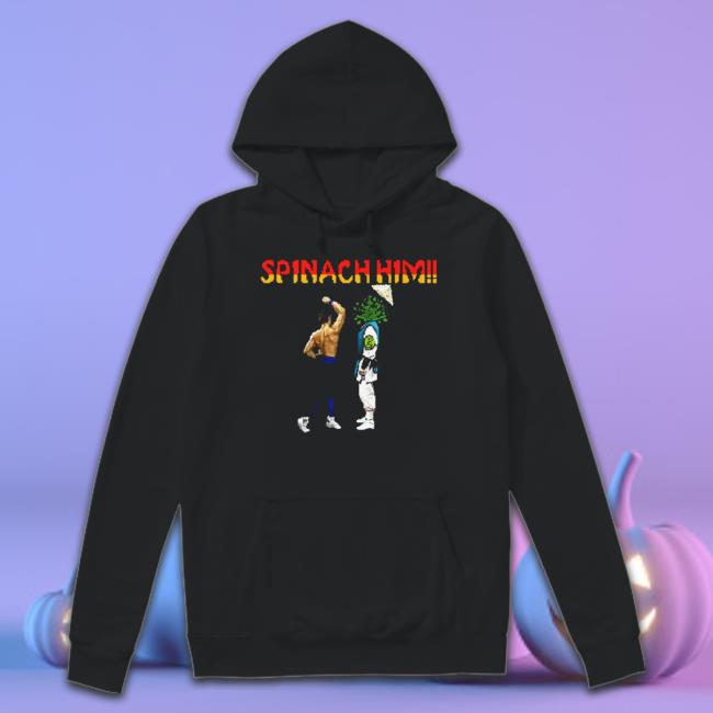 Spinach Him Hoodie