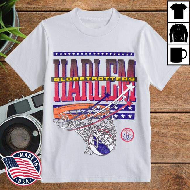 Official Abercrombie And Fitch Store harlem globetrotters graphic New Shirt