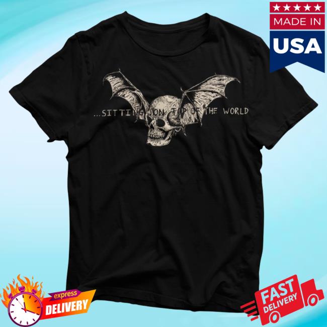 Official Avenged Sevenfold Merch Store Shop A7x World Sitting On Top Of The World - New Shirt Avengedsevenfold