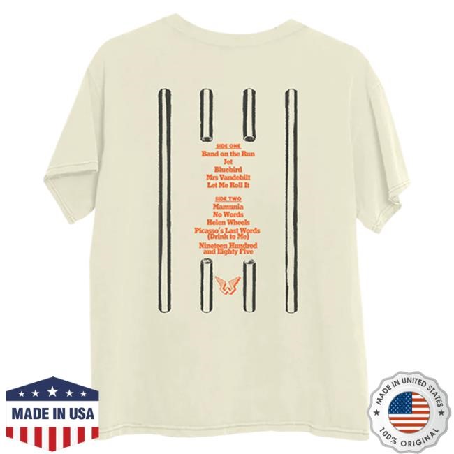 Official Paul McCartney Merch Band on the Run Graphic Shirt PaulMcCartney