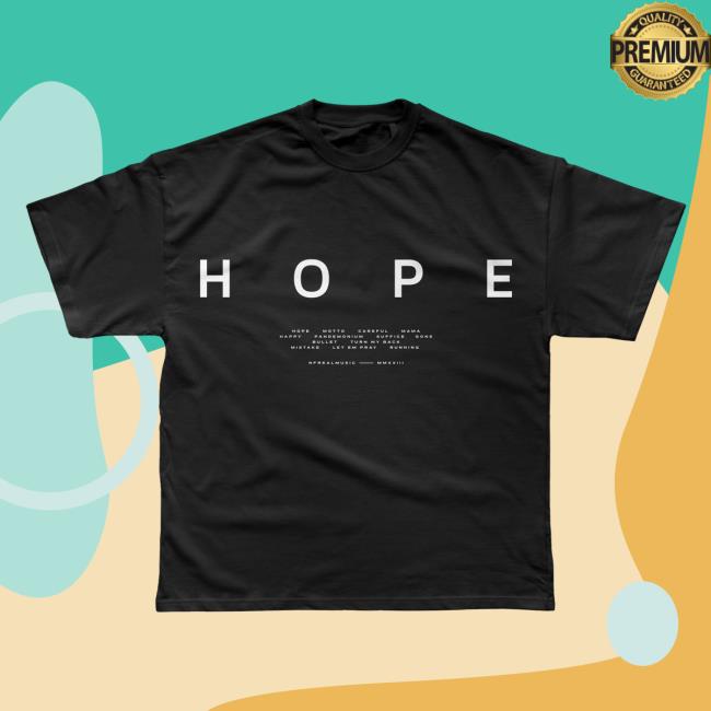 Official Nf Real Music Merch Store Hope Hot Shirt Black Nfrealmusic Shop