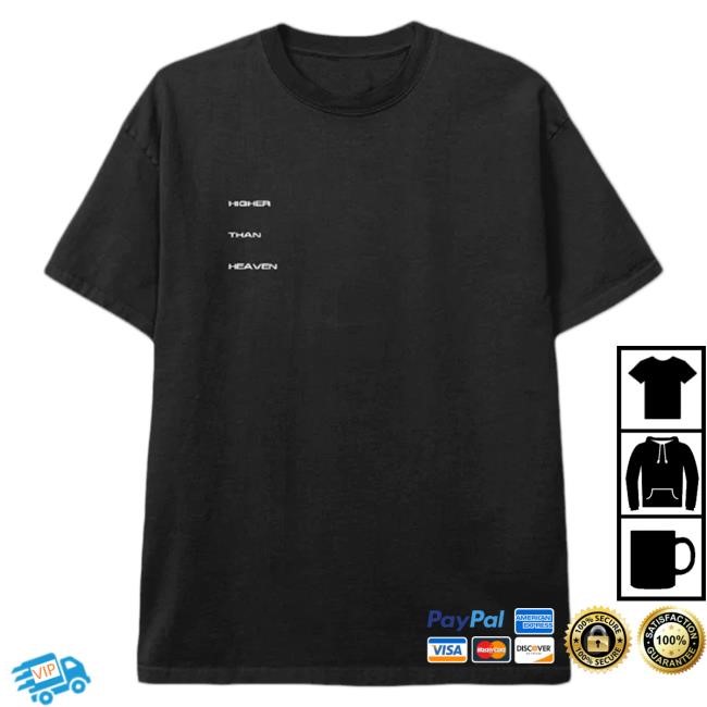 Higher Than Heaven Classic T Shirt - Official Ellie Goulding Merch Store Elliegoulding Shop