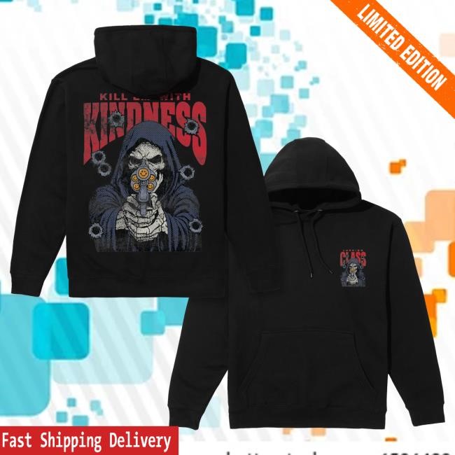 Official Lurking Class Clothing Merch Shop Kindness Hoodies - Black LurkingClass