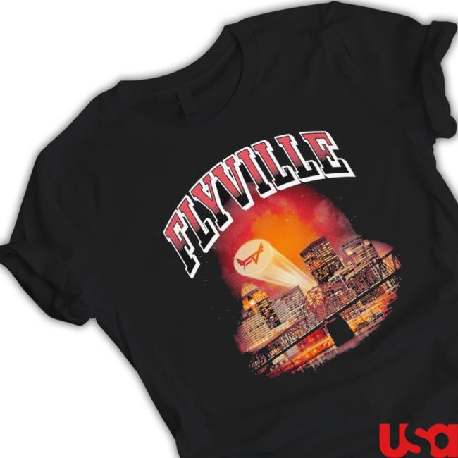 Louisville Flyville Logo T-Shirt