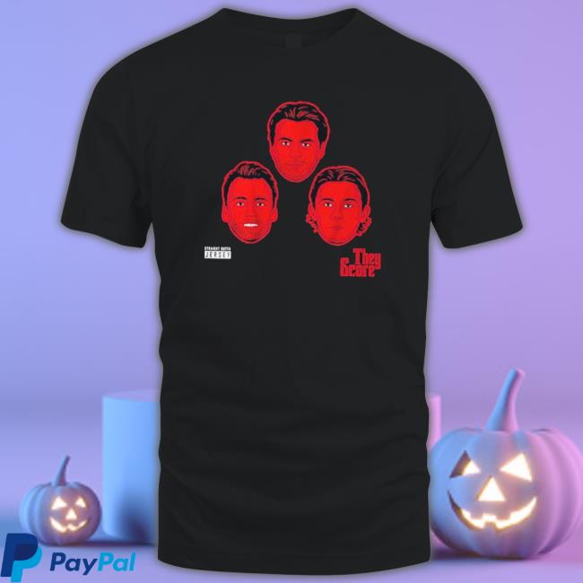 Nico Hischier Jesper Bratt & Jack Hughes They Score Hooded Sweatshirt