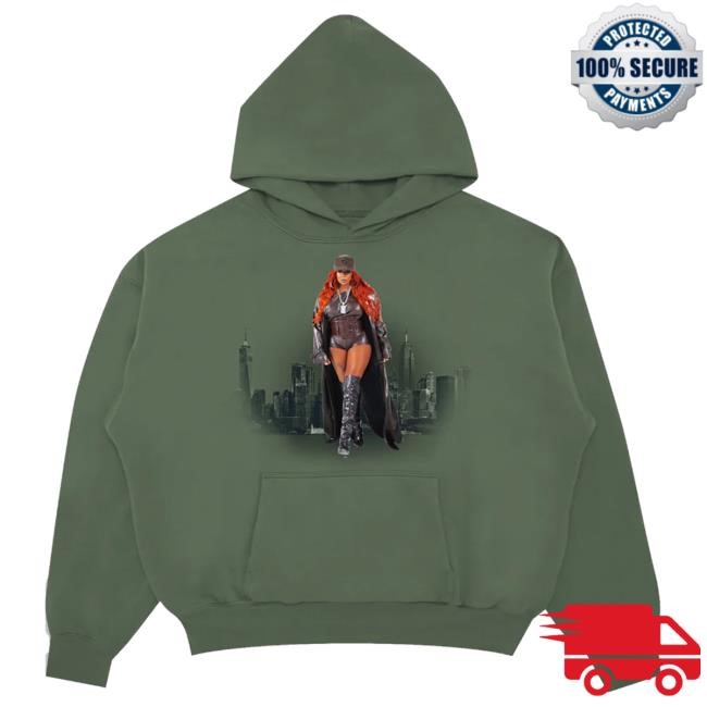Mary J. Blige "City" Olive Pullover Hoodie Mary J Blige Official