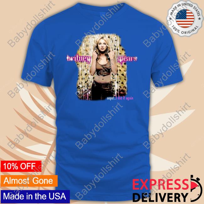 Britney Spears Oops I Did It Again Tour Long Sleeve Tee