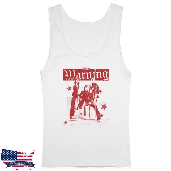 Stars Crop Tank Top Tee The Warning Merch Store Official