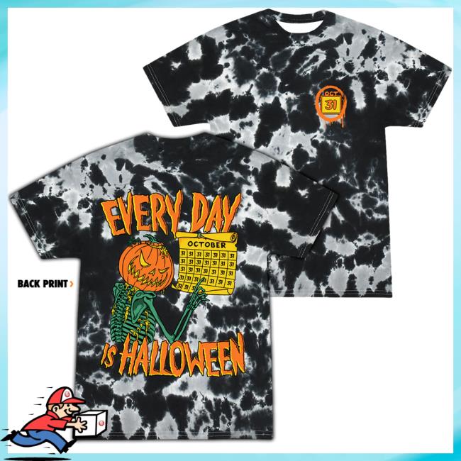 Is It October 31St Yet? - Tie-Dye Shirt (Spooky Night Tie Dye)