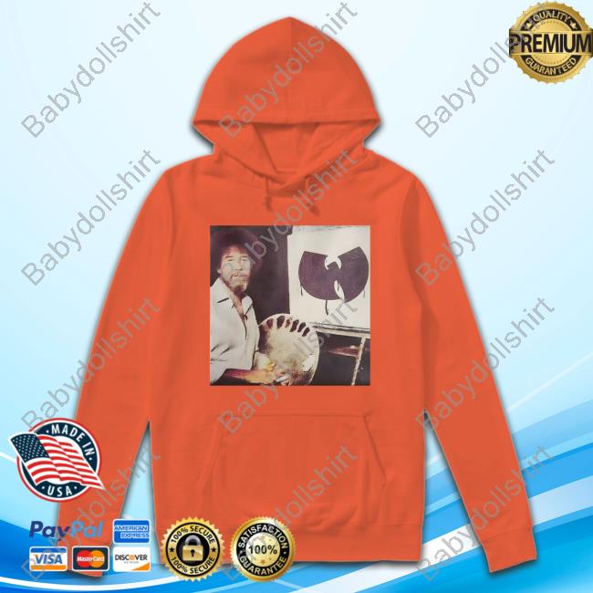Wu Tang X Bob Ross T-Shirt Wu Tang X Bob Ross Shirt