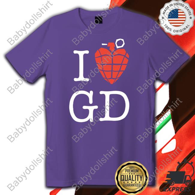 Rockabilia Shop I Love Green Day Shirt Geometry Dash References Long Sleeve