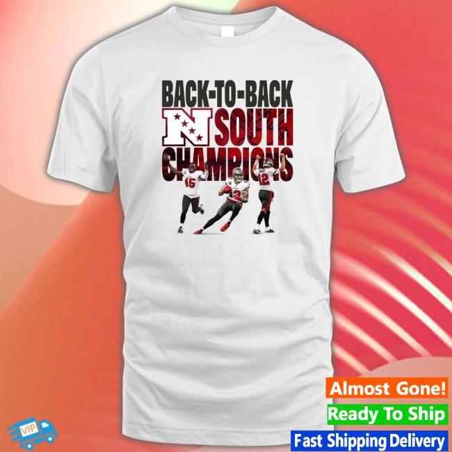 Tampa Bay Buccaneers Back To Back Nfc South Champs 2021 2022 Classic Shirt