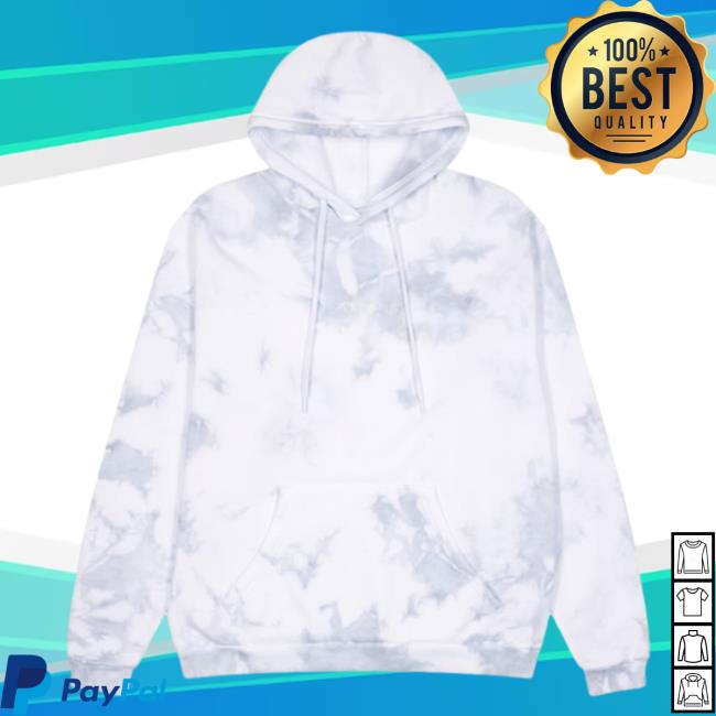 Official Hello Charlie Crewneck Tie Dye Blue Multicolour