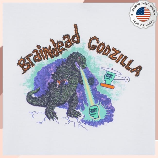 Official Brain Dead x Godzilla Kids Tees