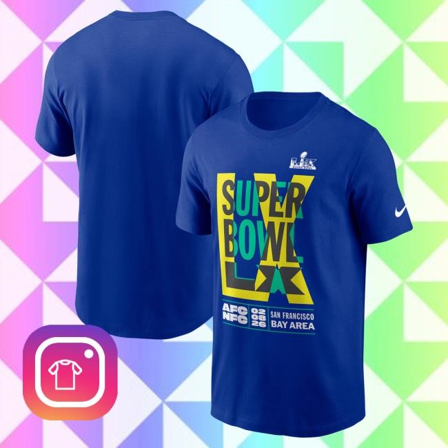 Tailgate Ready NFL Super Bowl LX Nike Royal Essential T-Shirt