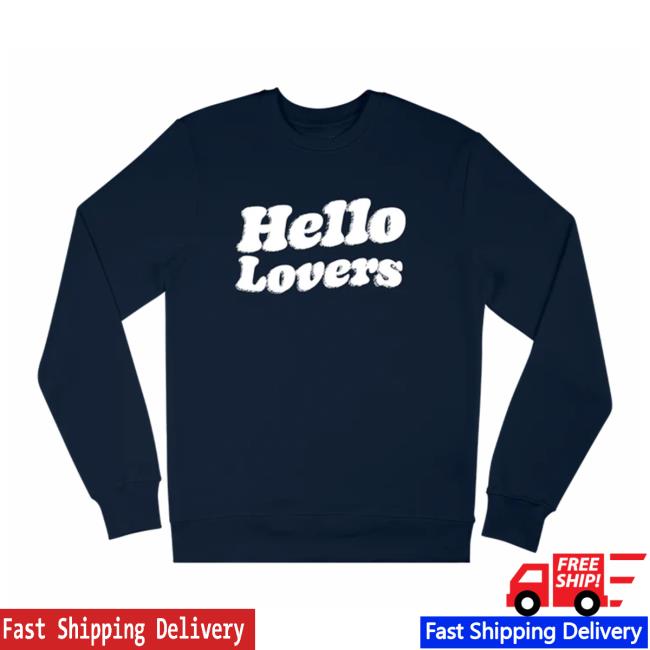 Official Niall Horan Hello Lovers Logo Navy Crewneck Sweatshirt