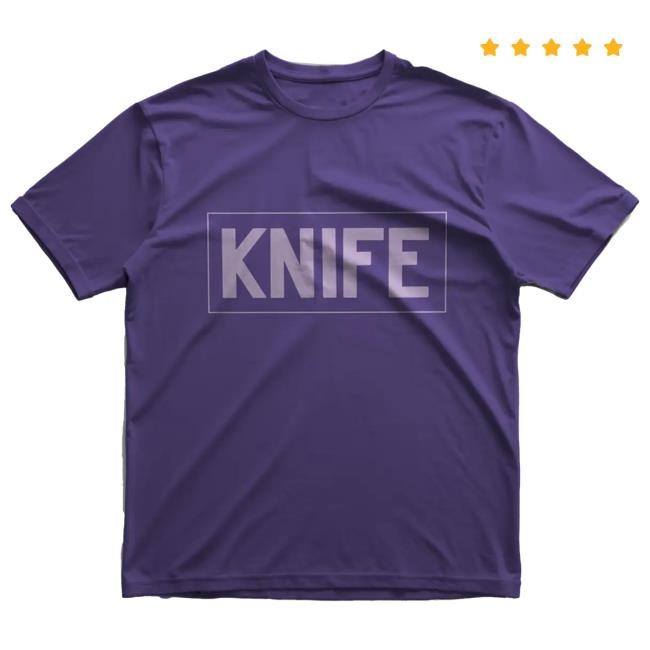 Official Just Roll With It Merch Shop Knife Hot Shirt Jrwi