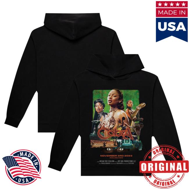 Official Megan Thee Stallion Merch Store Cobra Movie Sweatshirt Megan Thee Stallion Clothing Shop MeganTheeStallion