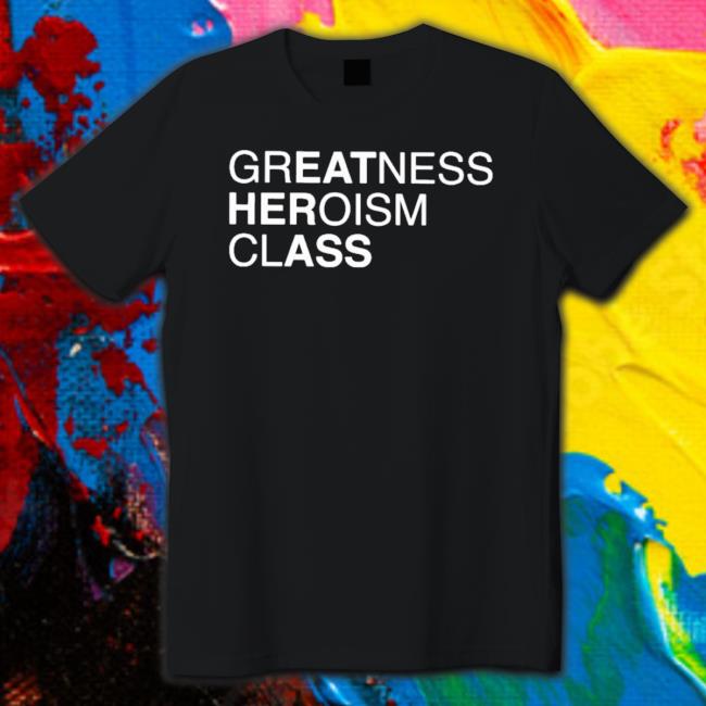 Official Greatness Heroism Class Crewneck Sweatshirt