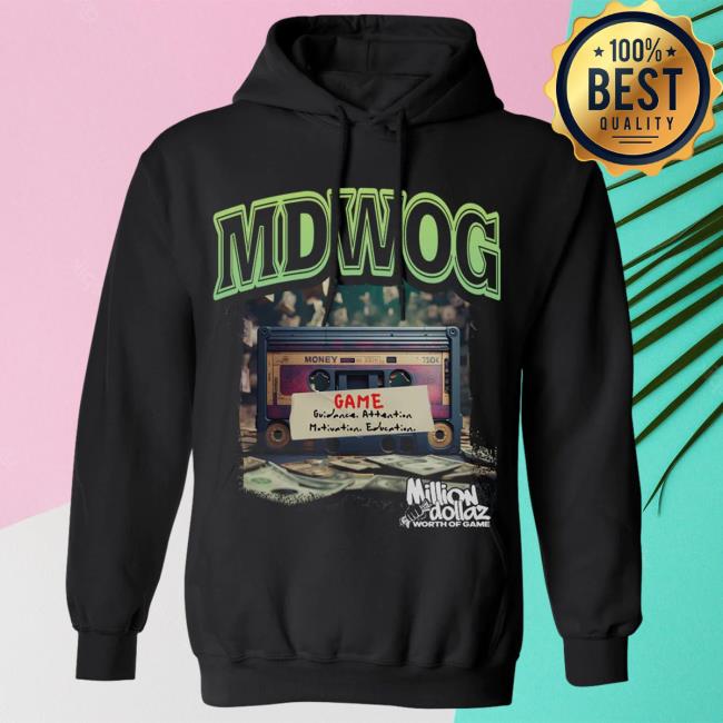 Official Barstool Huskies Merch Store Million Dollaz Worth Of Game Mdwog Cassette Crewneck Sweatshirt Barstoolhuskies Apparel Clothing Shop