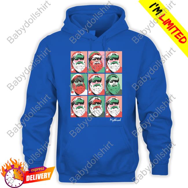 Official Mythical Candy Randy Claus Tee Shirt