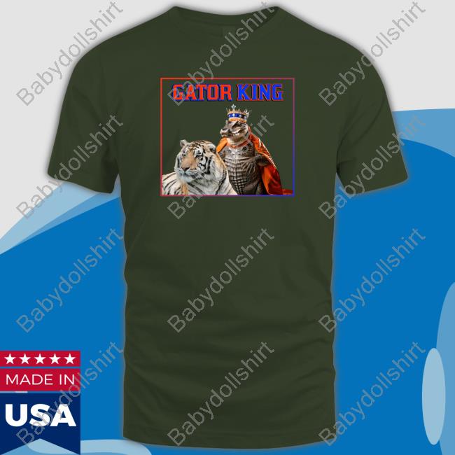 Official Tiger King Store Gator King Tee Shirt